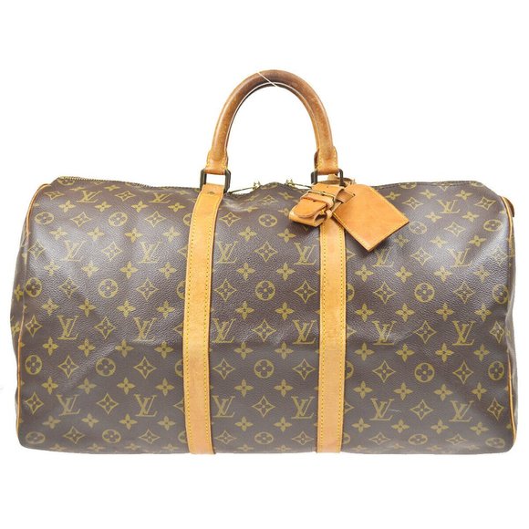 Louis Vuitton Handbags - LOUIS VUITTON KEEPALL 50 TRAVEL HAND BAG PURSE MONOGRAM